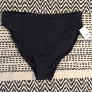 Gap mid rise swimsuit bottoms